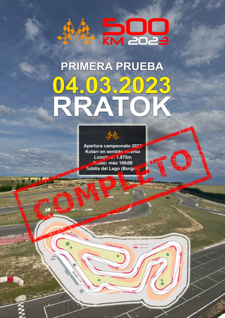 Campeonato 500KM 2023 RRATOK