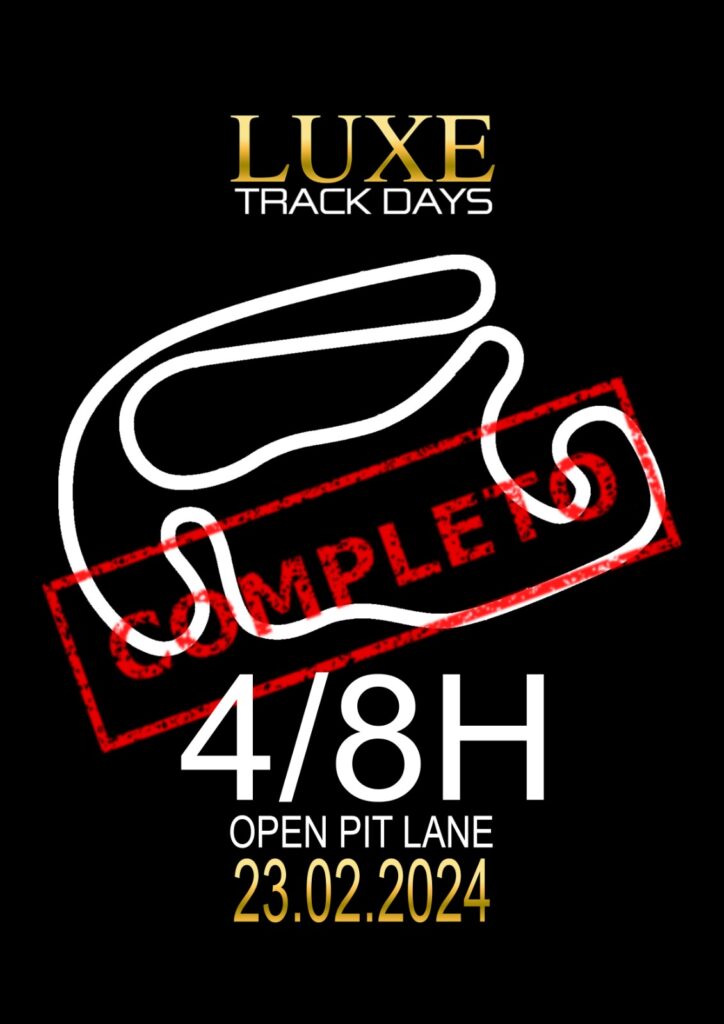 INTA…. Luxe Track Days 23.02.2024