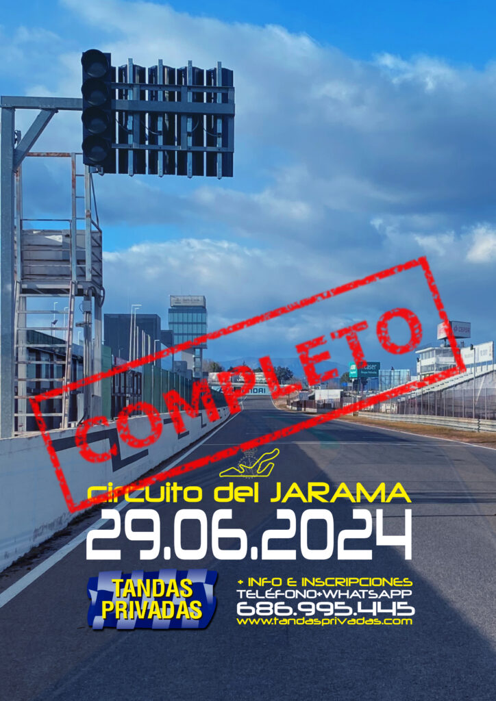 JARAMA…. Tandas Privadas 29.06.2024
