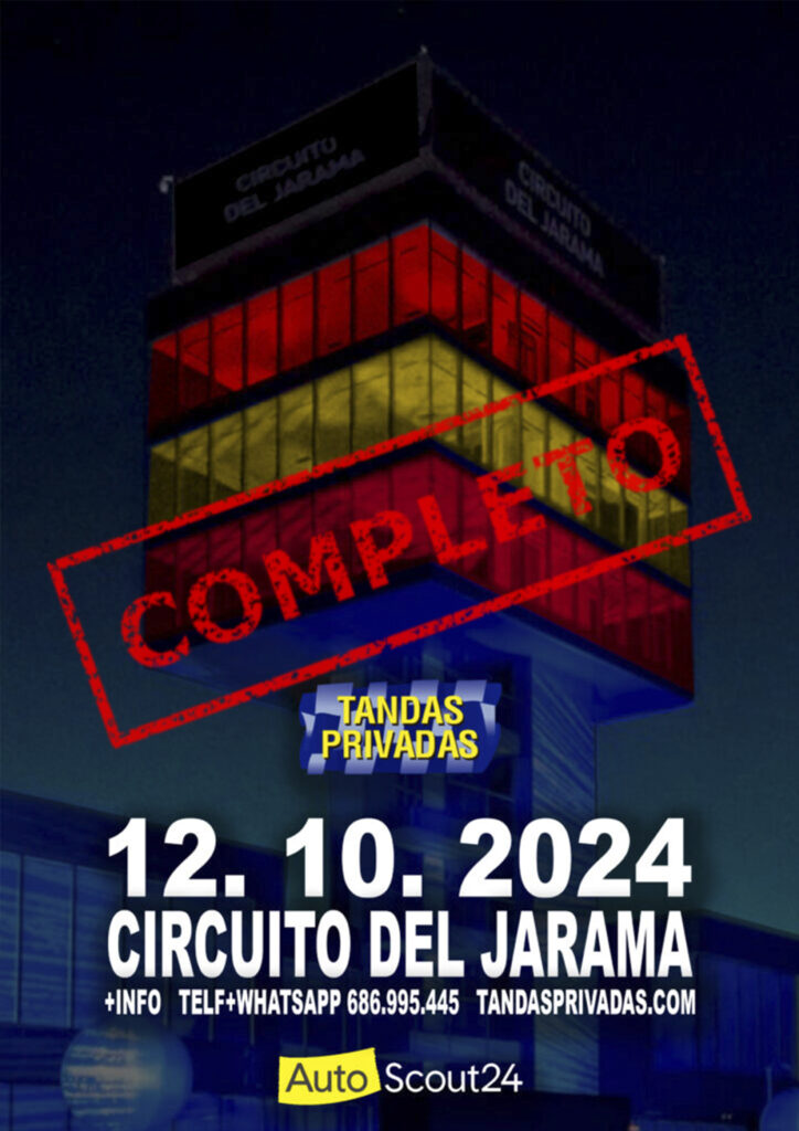JARAMA…. Tandas Privadas 12.10.2024