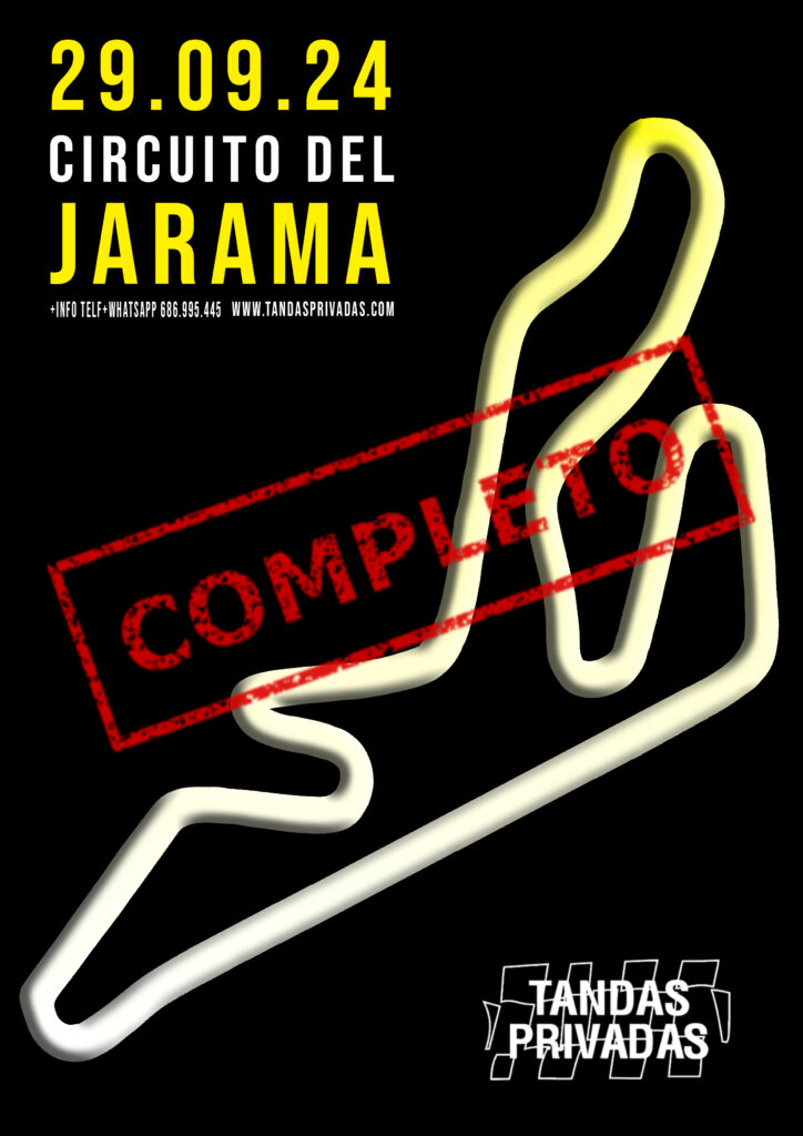 JARAMA…. Tandas Privadas 29.09.2024