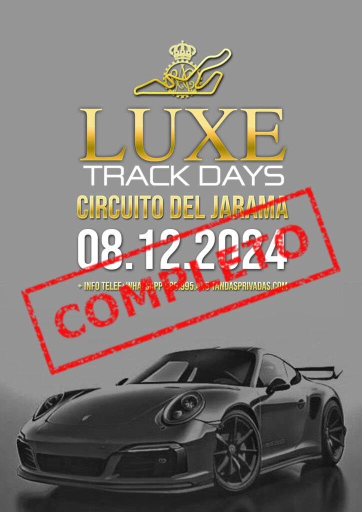 JARAMA…. Luxe Track Days 08.12.2024