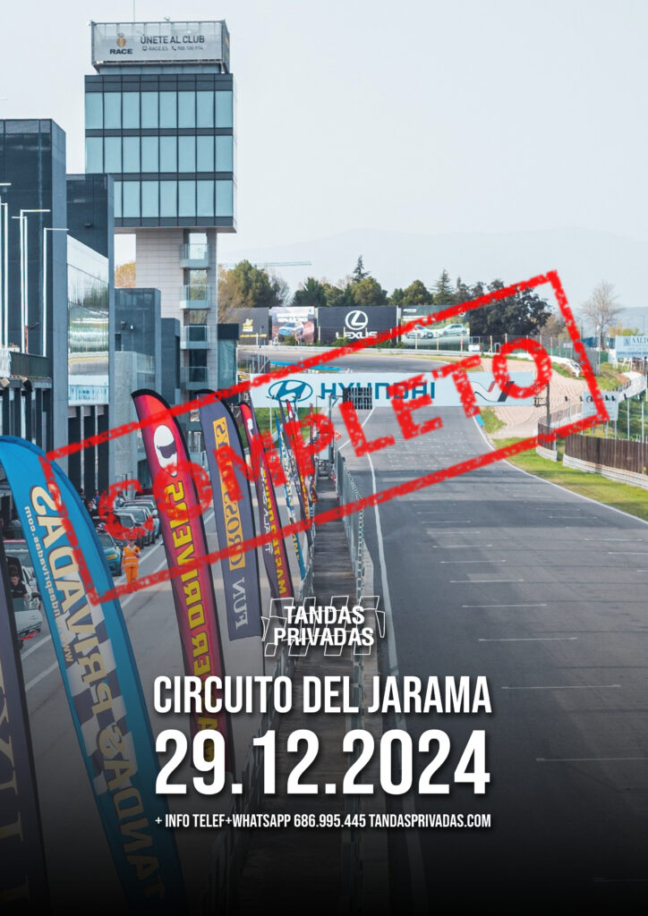 JARAMA…. Tandas Privadas 29.12.2024