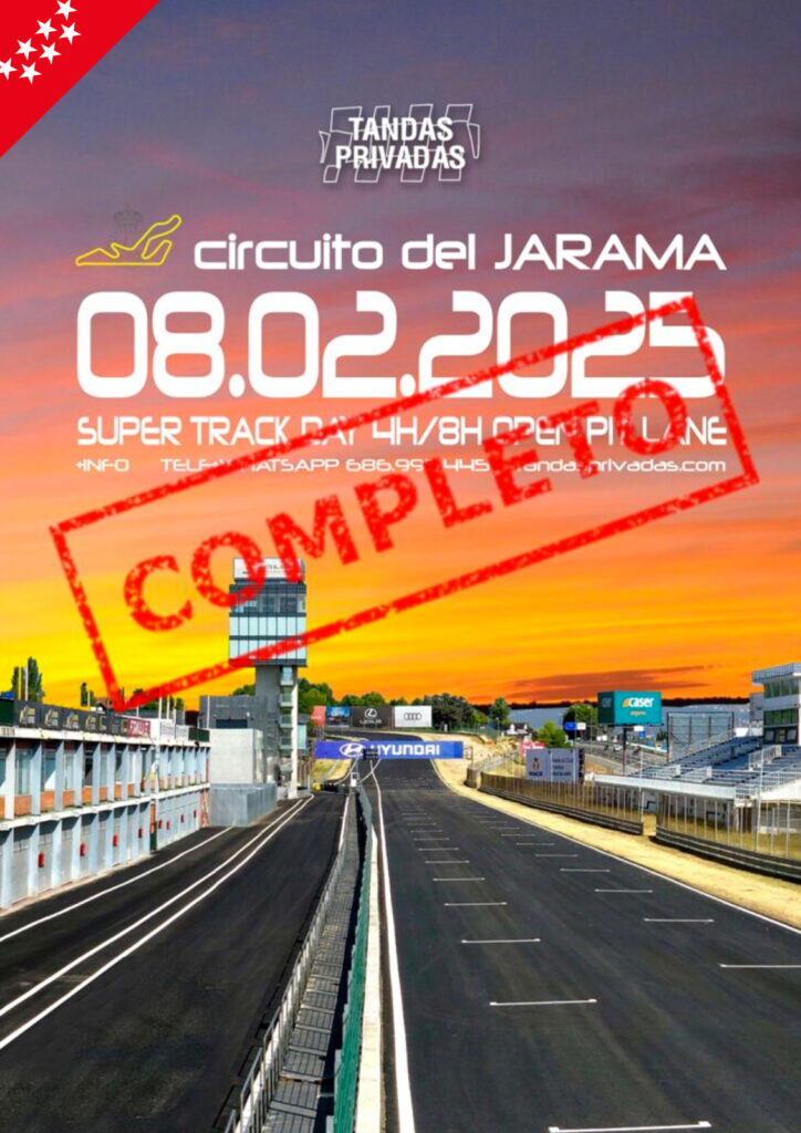 JARAMA…. Tandas Privadas 08.02.2025