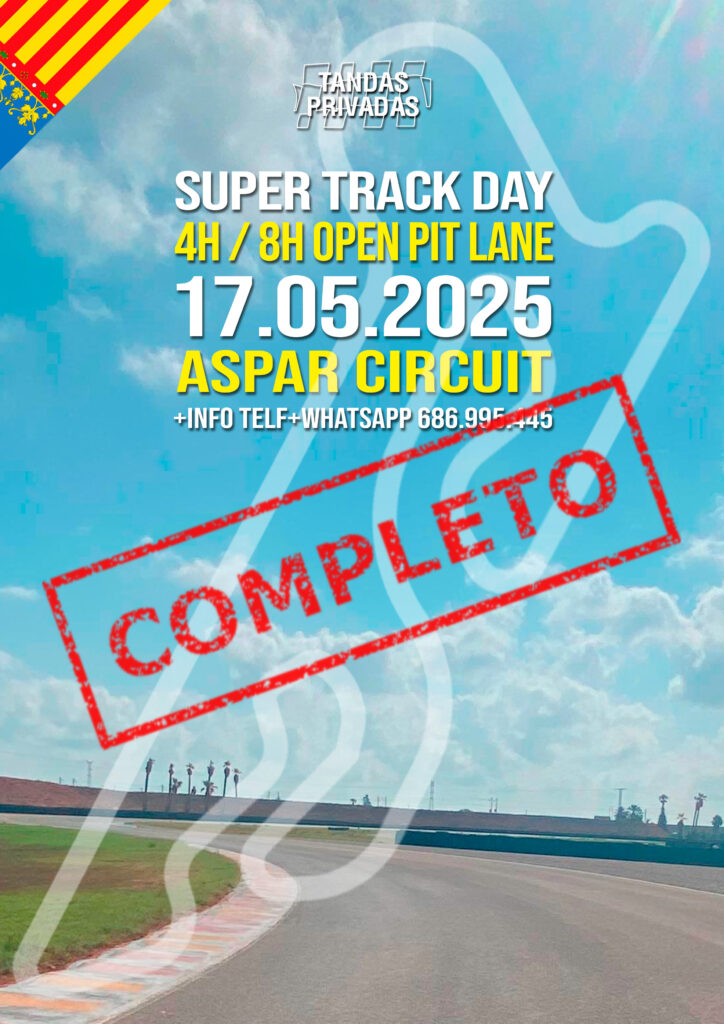 ASPAR CIRCUIT…. Tandas Privadas 17.05.2025