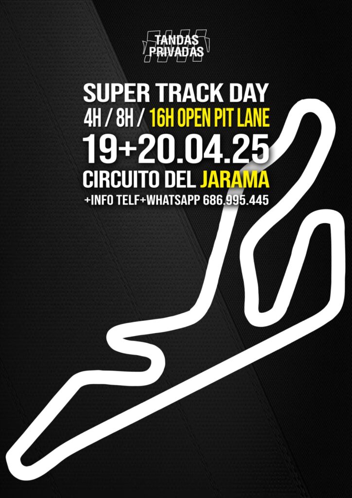 JARAMA…. Tandas Privadas 04.2025