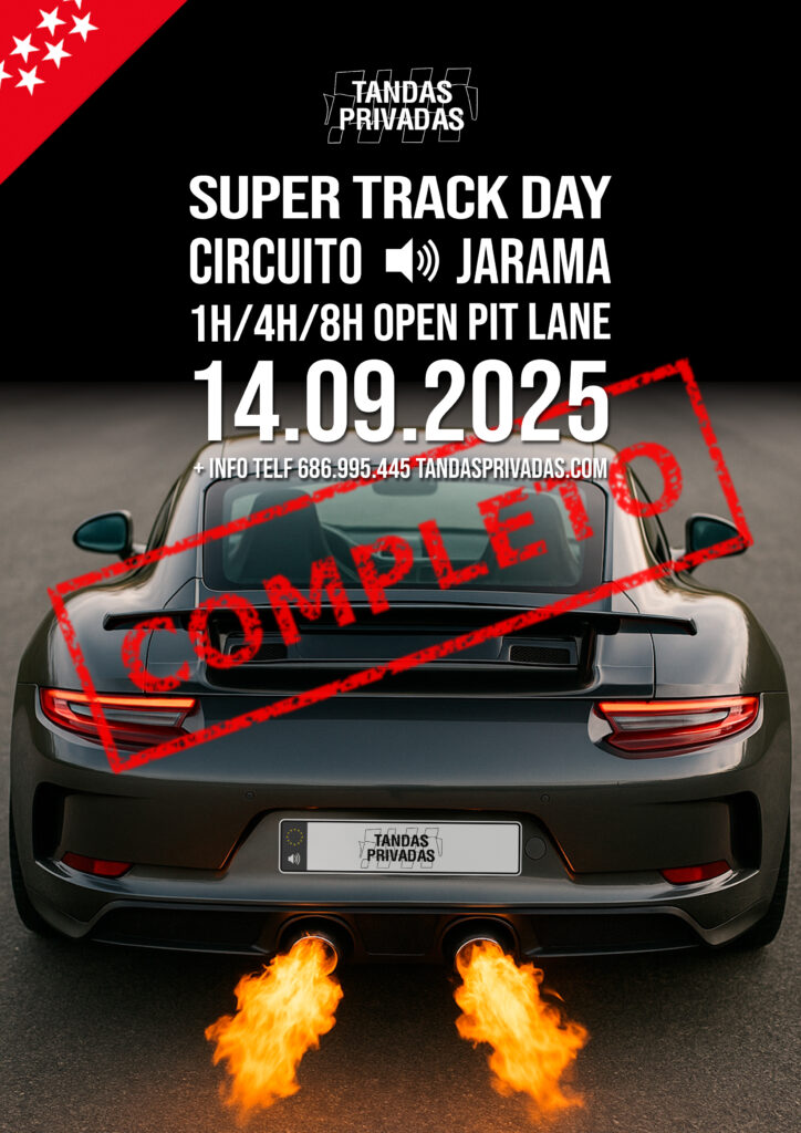 JARAMA…. Tandas Privadas 14.09.2025