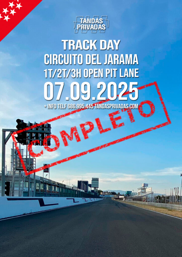 JARAMA…. Tandas Privadas 07.09.2025