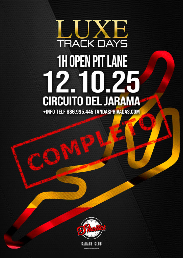 JARAMA…. Luxe Track Days 12.10.2025